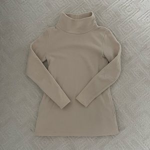 Dudley Stephens Cobble Hill Turtleneck in Tan